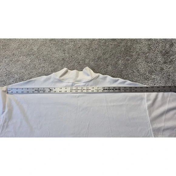 NWT Athleta Brown & Cream Size 2X Long Sleeve Pullover Active Wear Stretch Top - Picture 9 of 12